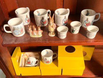 Wedgwood and Beswick Peter Rabbit