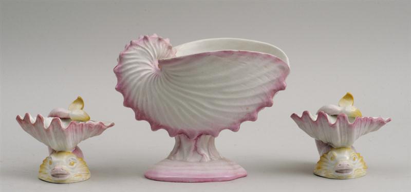 WEDGWOOD ASSEMBLED THREE-PIECE