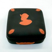 WEDGWOOD BASALT BOX WITH EGYPT