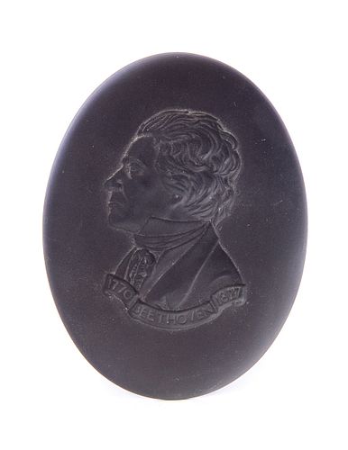 WEDGWOOD BASALT PLAQUE
