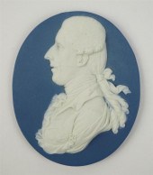 WEDGWOOD & BENTLEY LIGHT-BLUE