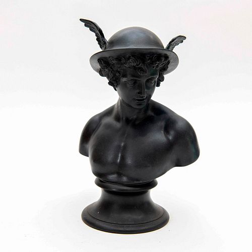 WEDGWOOD BLACK BASALT BUST,