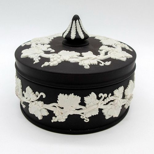 WEDGWOOD BLACK BASALT COVERED