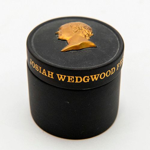 WEDGWOOD BLACK BASALT DISH WITH