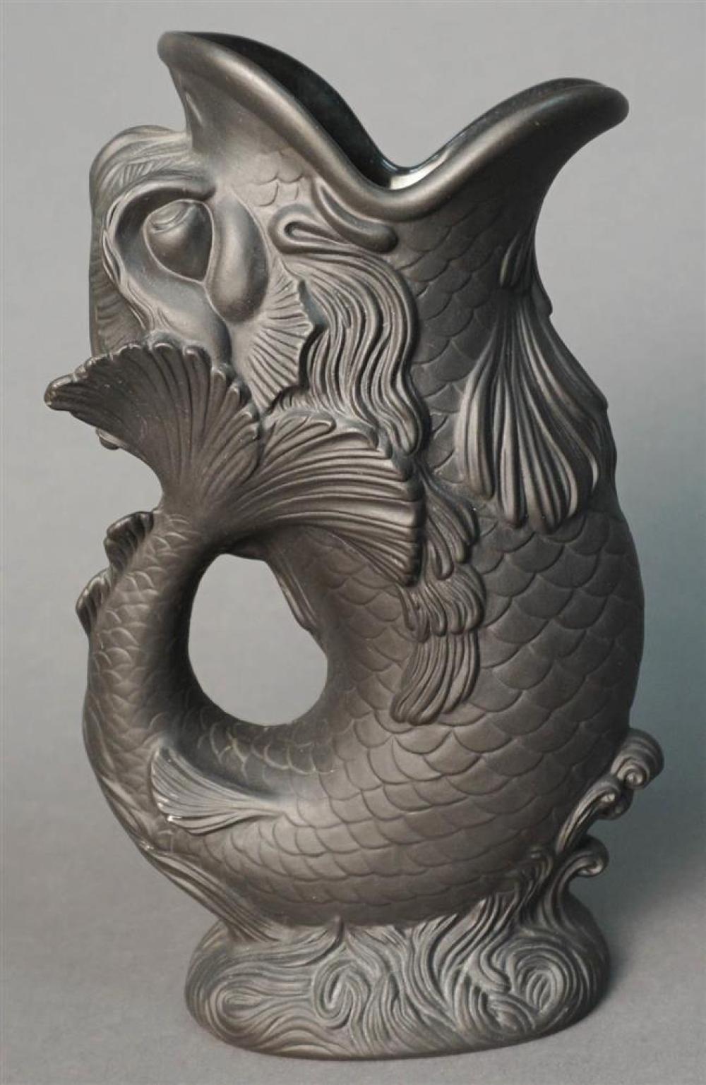 WEDGWOOD BLACK BASALT DOLPHIN