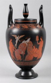 WEDGWOOD BLACK BASALT ‘ENCAUST