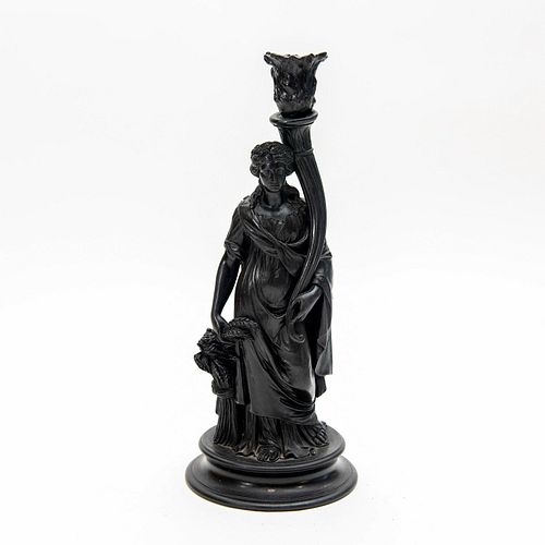 WEDGWOOD BLACK BASALT FIGURAL