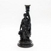 WEDGWOOD BLACK BASALT FIGURAL