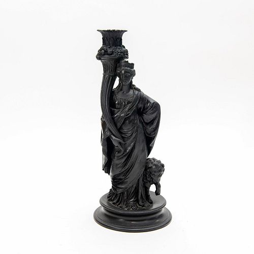 WEDGWOOD BLACK BASALT FIGURAL