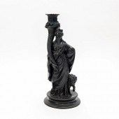 WEDGWOOD BLACK BASALT FIGURAL