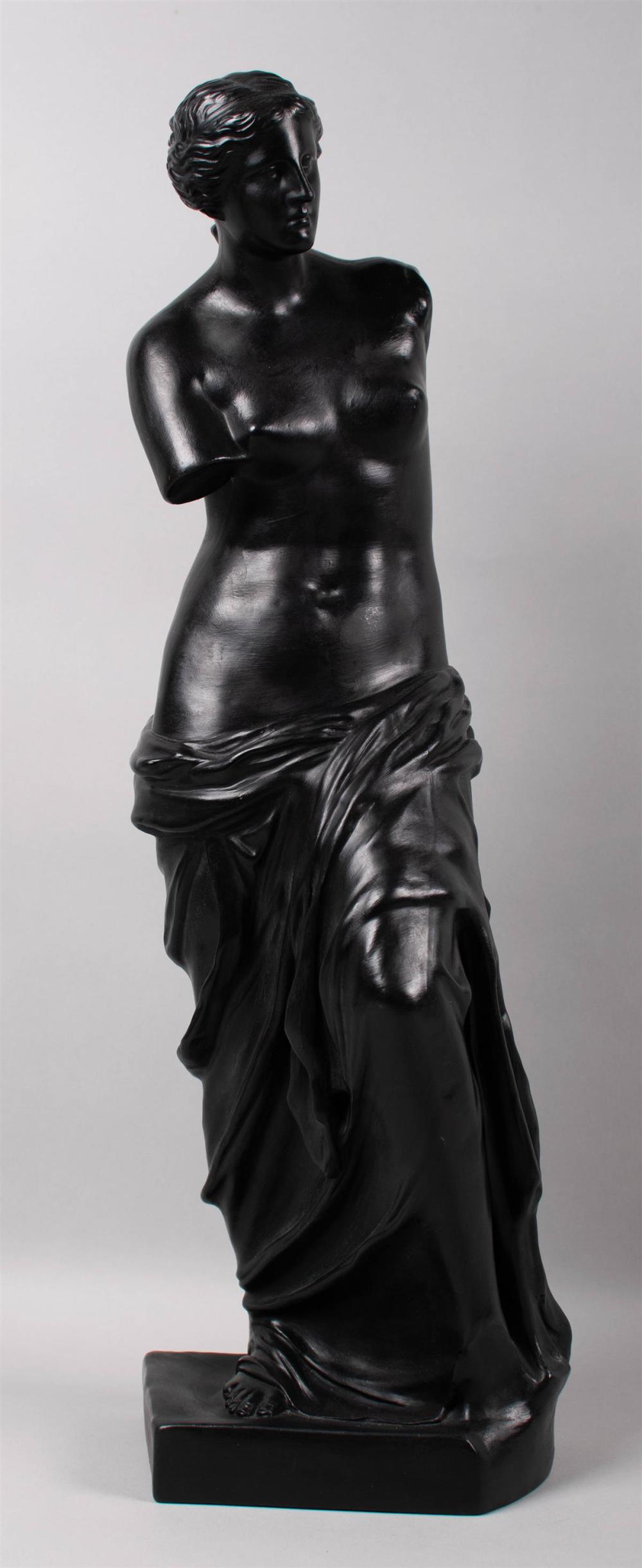 WEDGWOOD BLACK BASALT FIGURE OF