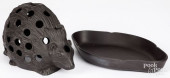 WEDGWOOD BLACK BASALT HEDGEHOG