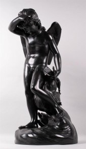 WEDGWOOD BLACK BASALT LARGE FI