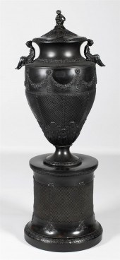 WEDGWOOD BLACK BASALT MONUMENT