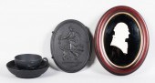 WEDGWOOD BLACK BASALT PLAQUE '