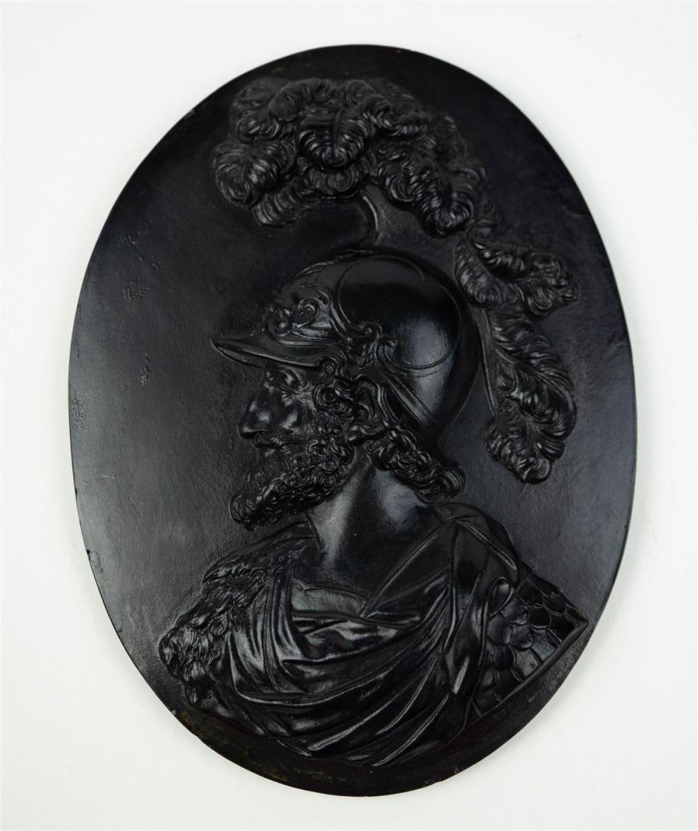 WEDGWOOD BLACK BASALT PORTRAIT