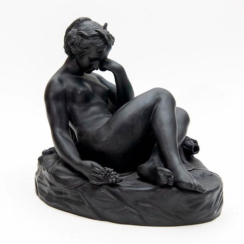 WEDGWOOD BLACK BASALT SCULPTURE,