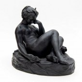 WEDGWOOD BLACK BASALT SCULPTUR