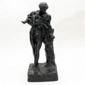 WEDGWOOD BLACK BASALT SCULPTUR