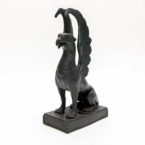 WEDGWOOD BLACK BASALT SCULPTURE,