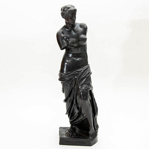 WEDGWOOD BLACK BASALT SCULPTURE,