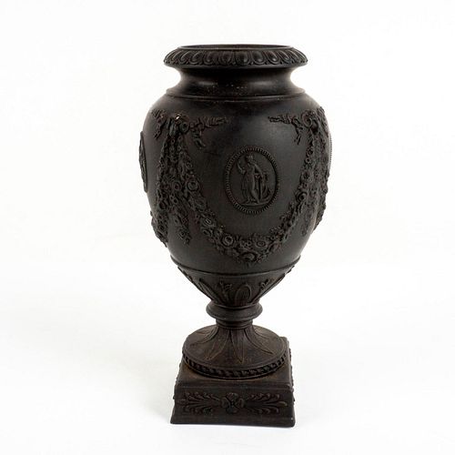 WEDGWOOD BLACK BASALT SMALL URN