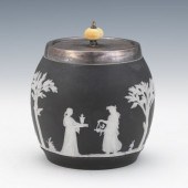 WEDGWOOD BLACK JASPER BISCUIT