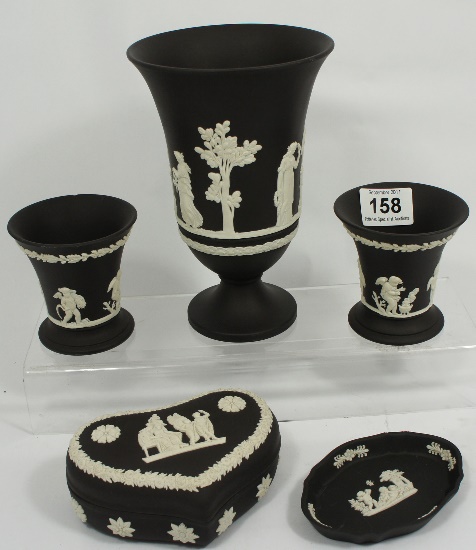Wedgwood Black Jasperware (6)