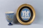 WEDGWOOD BLUE AND WHITE JASPER