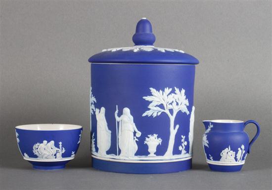 Wedgwood blue and white