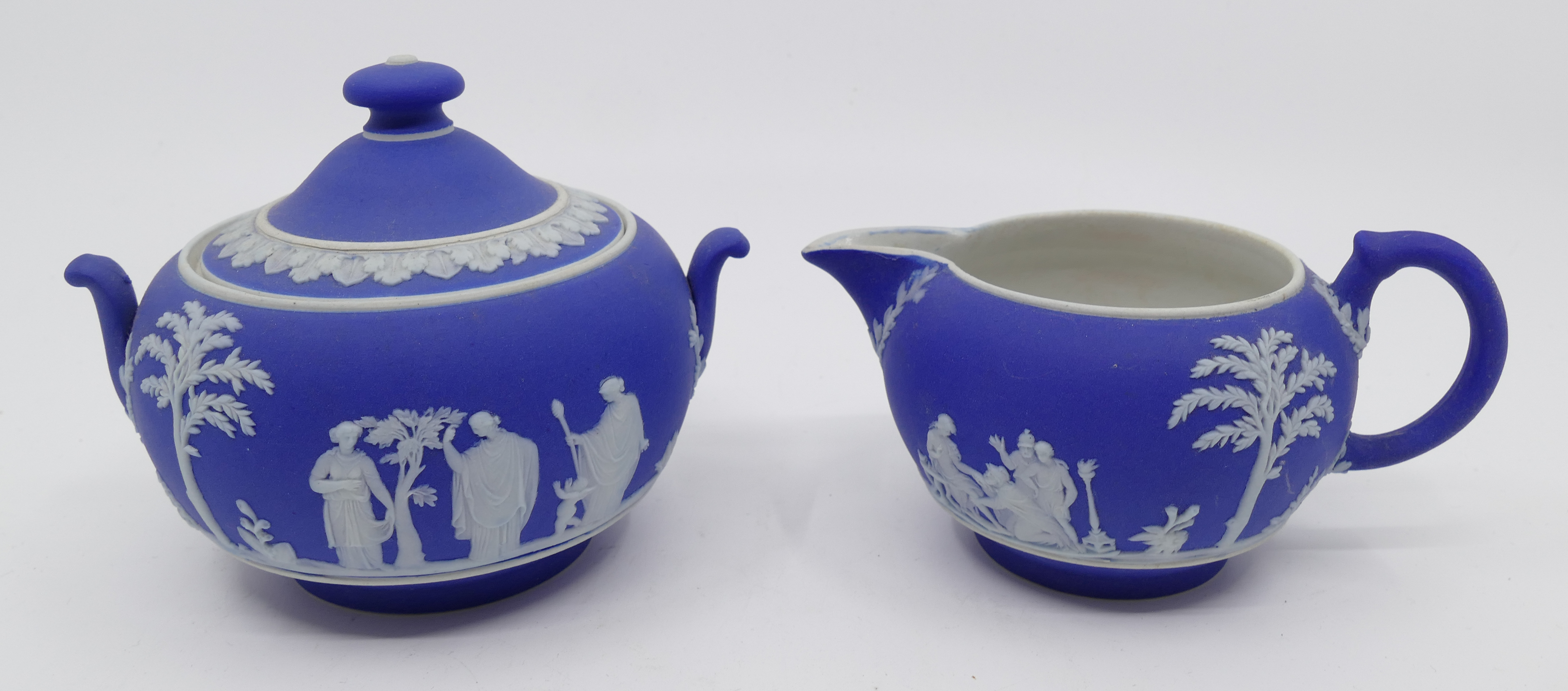 Wedgwood Blue Jasperware Dipped