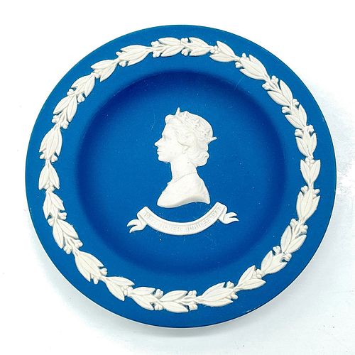 WEDGWOOD BLUE JASPERWARE DISH,
