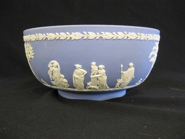 Wedgwood Blue Jasperware Fruit Bowl