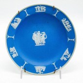 WEDGWOOD BLUE JASPERWARE, THRE
