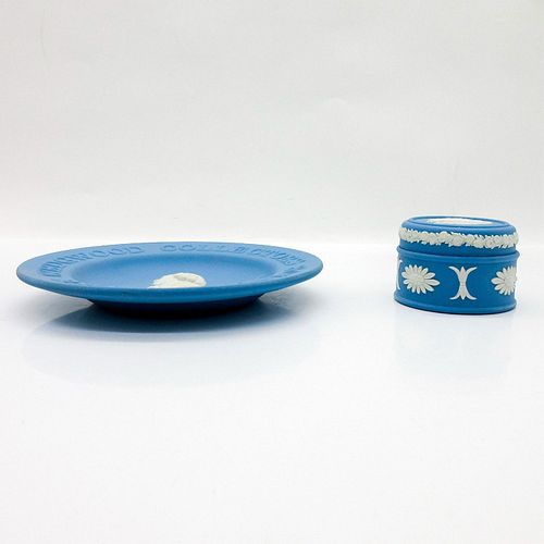 WEDGWOOD BLUE JASPERWARE TRINKET