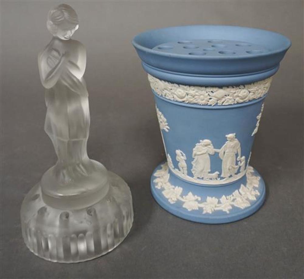 WEDGWOOD BLUE TO WHITE JASPERWARE
