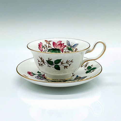 WEDGWOOD BONE CHINA CUP AND SAUCER,