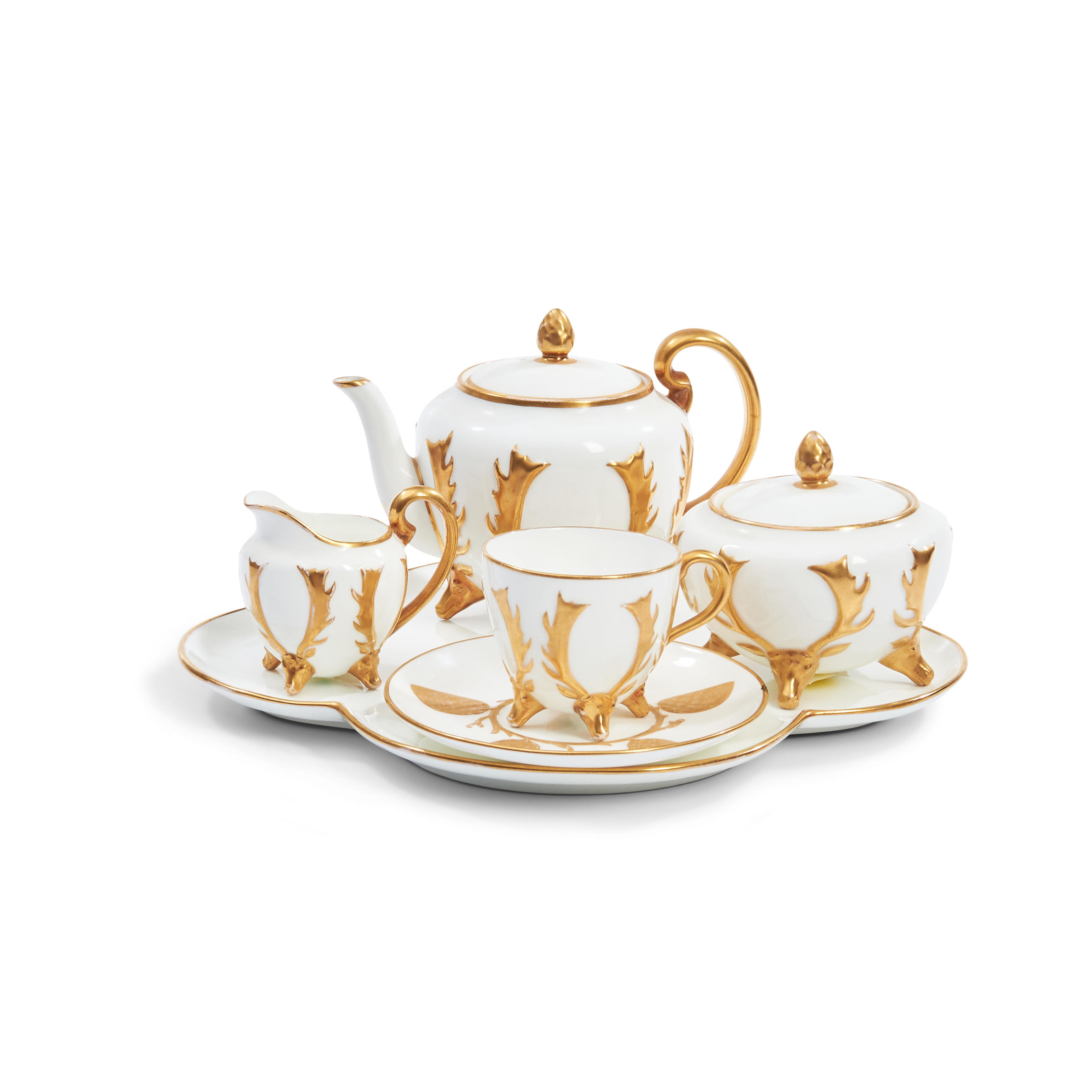 WEDGWOOD BONE CHINA TEA SET WITH