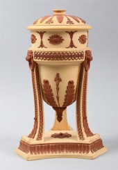 WEDGWOOD CANEWARE 'ROSSO ANTIC