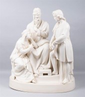 WEDGWOOD ‘CARRARA’ PARIAN LARG