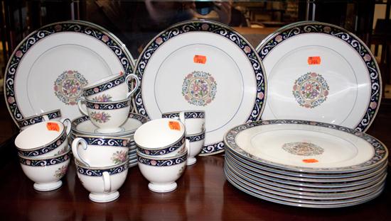 Wedgwood china partial dinner