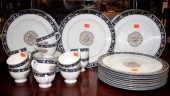 Wedgwood china partial dinner