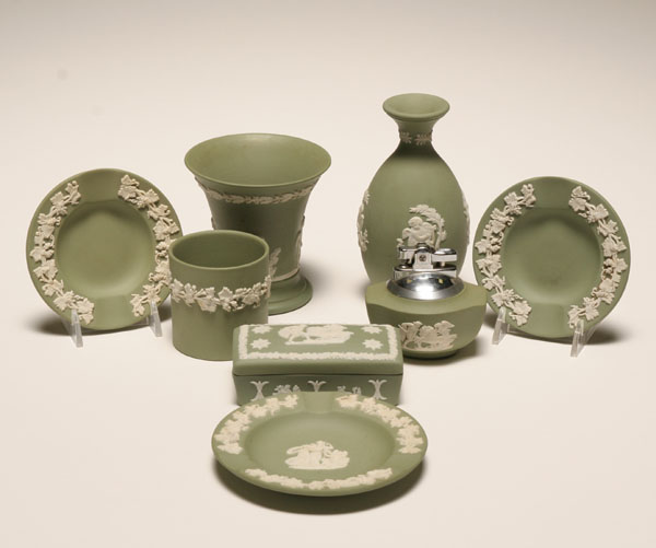 Wedgwood classically themed green