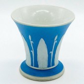 WEDGWOOD CREAM ON PALE BLUE JA