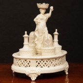 WEDGWOOD CREAMWARE CONDIMENT S