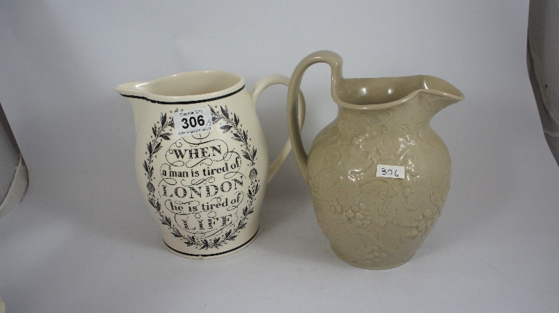 Wedgwood Creamware Jug The London