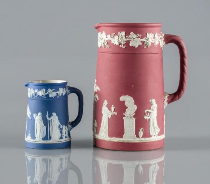 WEDGWOOD CRIMSON & COBALT