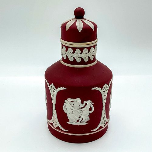 WEDGWOOD CRIMSON JASPERWARE TEA