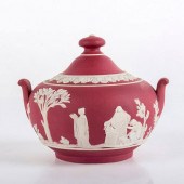 WEDGWOOD CRIMSON RED JASPERWAR