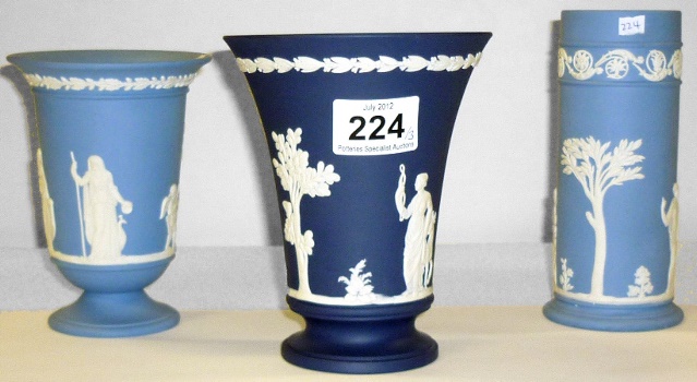 Wedgwood Dark and Light Blue